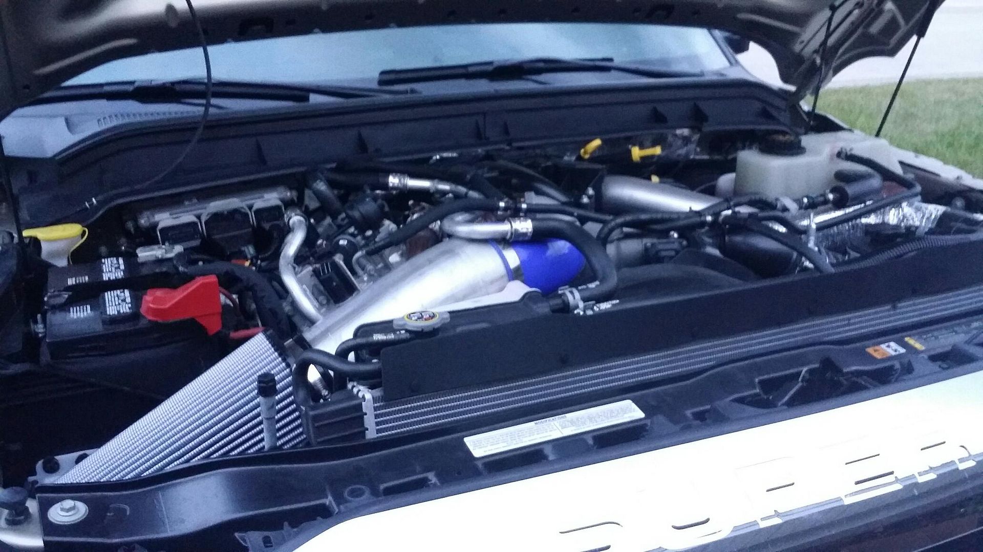 2014 F250 6.7 PSD; SCTx4, AFE 5", No Limit 5" intake, No Limit EGR